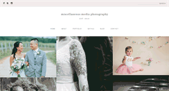 Desktop Screenshot of miscellaneousmediaphotography.com